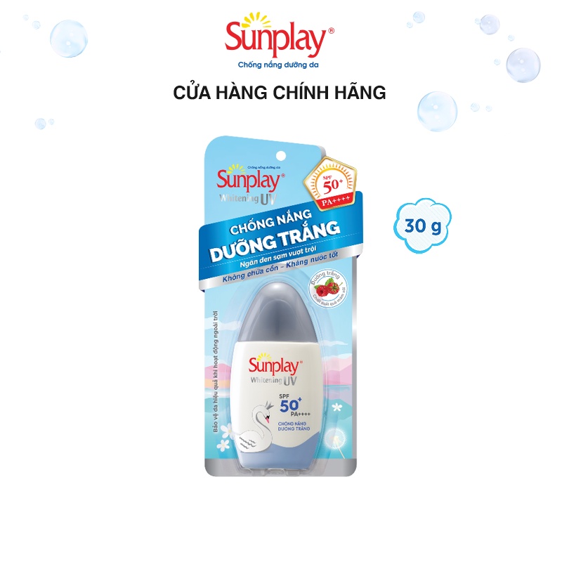 Sữa chống nắng dưỡng da trắng đẹp Sunplay Whitening UV SPF 50+ PA++++ 30g