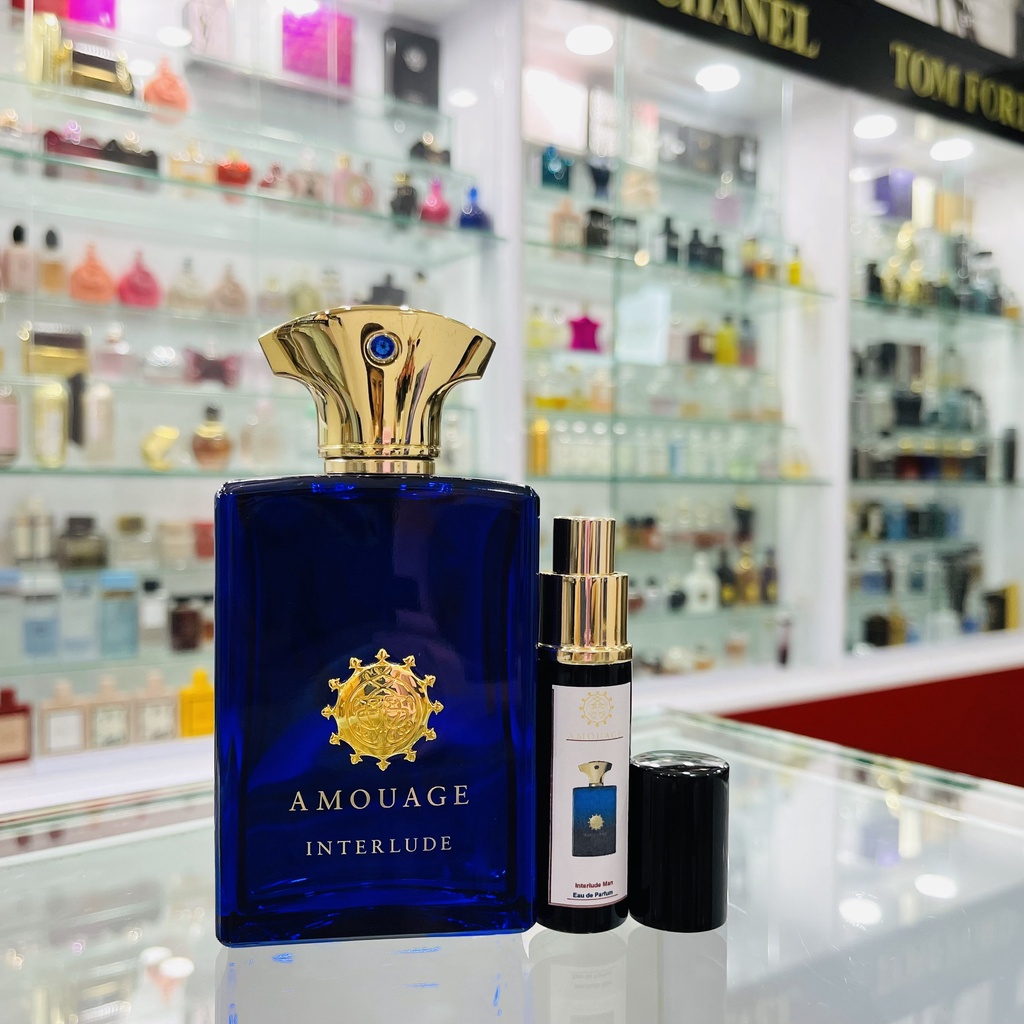 10ml Nước Hoa Nam Amouage Interlude Man EDP - Hương gỗ phương đông sống động, thăng hoa