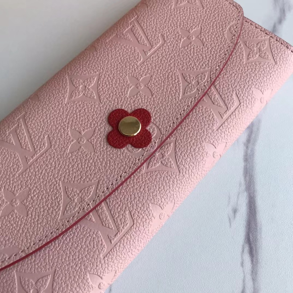 Sẵn sàng giao hàng Ví nữ Emilie mới của Louis Vuitton LV có hộp M63918