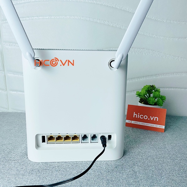 Bộ Phát Wifi 4G ZTE MF286 LTE CAT 6, Thiết Bị Phát Wifi 4GTốc Độ 300Mb, 2 Băng Tần 5Ghz và 2,4Ghz, Hỗ Trợ Cổng LAN, TEL