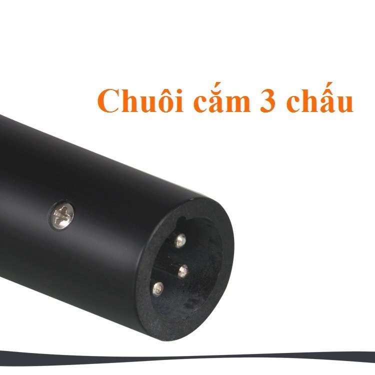 Micro karaoke KAW mẫu mới bắt âm tốt, micro có dây hát karaoke bảo hành lỗi 1 đổi 1