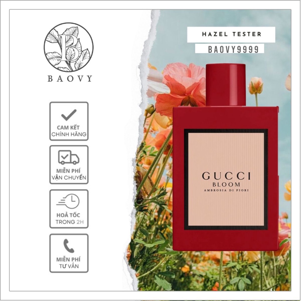 ✨ Nước hoa Gucci Bloom Ambrosia di Fiori EDP - 10ml