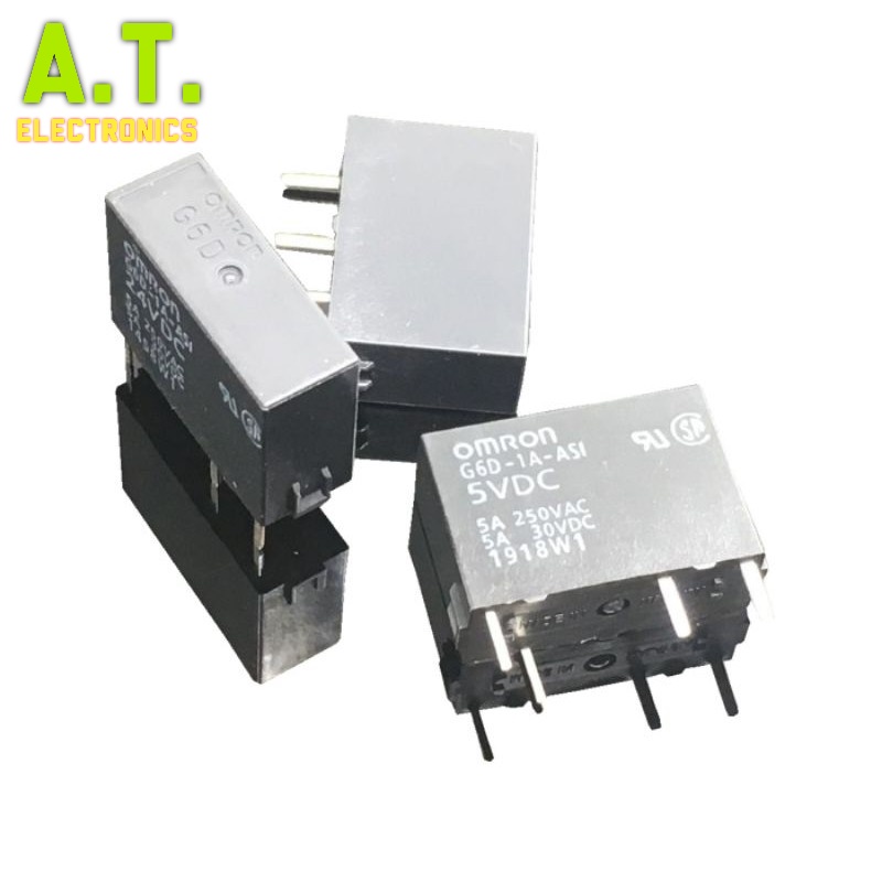 RẺ NHẤT Rơle G6D-1A-ASI-5VDC 12VDC 24VDC 12V 5V 24V 4 chân 5A i Cửa hàng của chúng tôi giao hàng mỗi