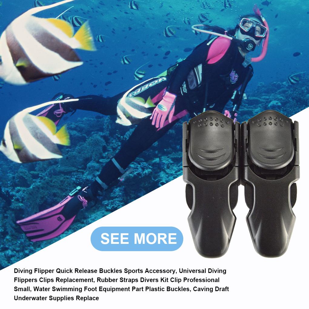 Set 2 Khóa Dây Cao Su Thay Thế Thông Dụng Cho Hoạt Động Lặn Biển