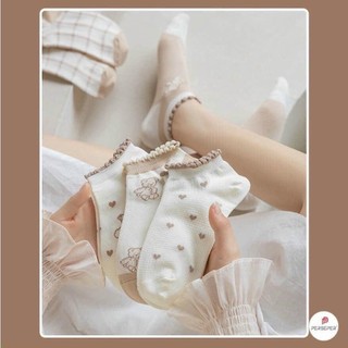 Combo 5 đôi tất công chúa cổ bèo siêu xinh