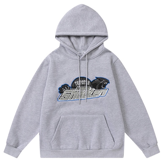 Áo khoác Trapstar có mũ trùm đầu phối họa tiết rằn ri thời trang cho nam và nữ