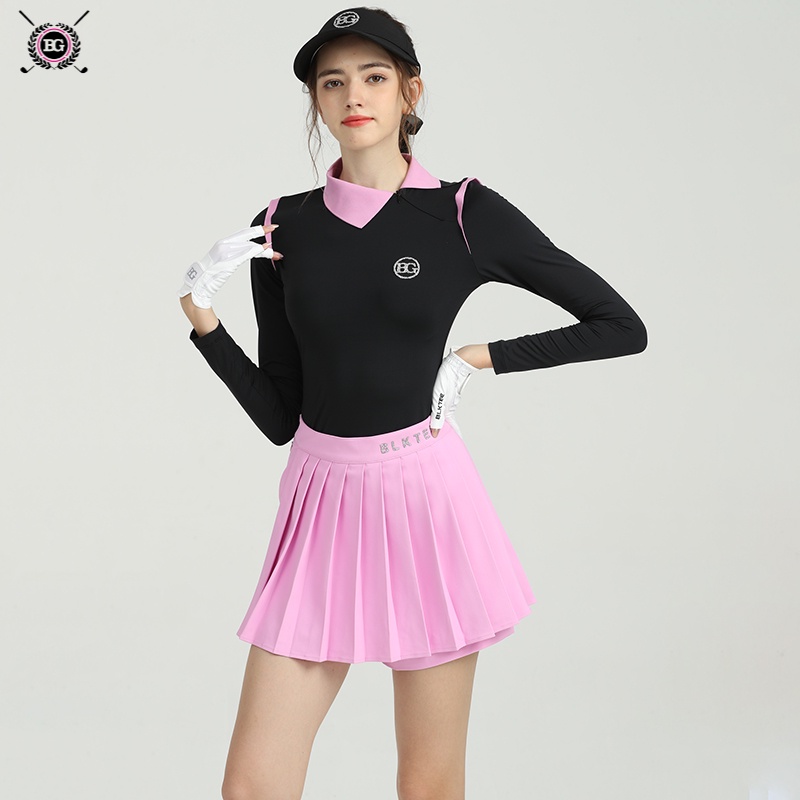 Bộ Áo Tay Dài + Chân Váy Thời Trang Cao Cấp Phong Cách Hàn Quốc Cho Nữ BG22062