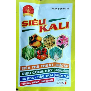 Phân bón lá siêu kali cao cấp _kl. 50g