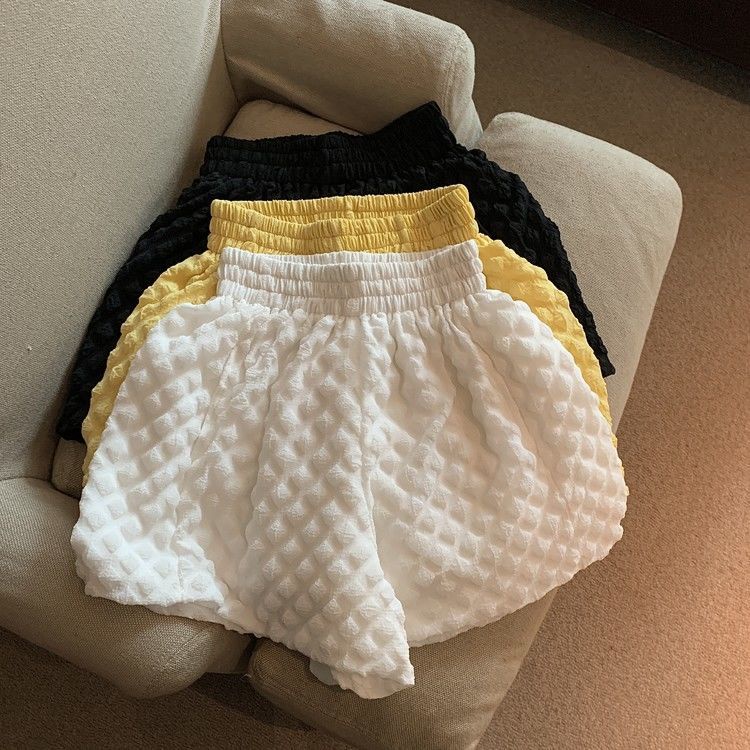 JSC Quần Short Lưng Thun Đính Kim Cương Giả Thời Trang Mùa Hè Cho Nữ