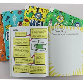 Bộ nhập✴️ Mindful Kids Collection (6 Books) Activity Books
