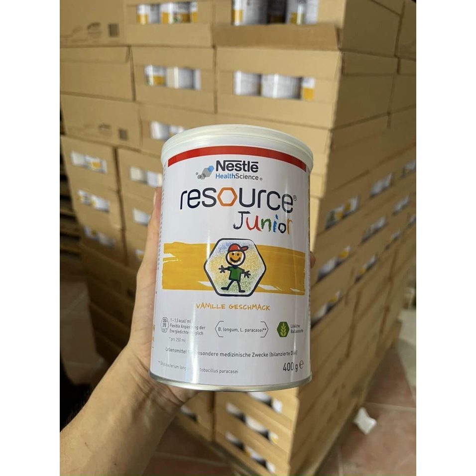 (Date T2/2025) Sữa béo đức Resource Junior hộp 400g