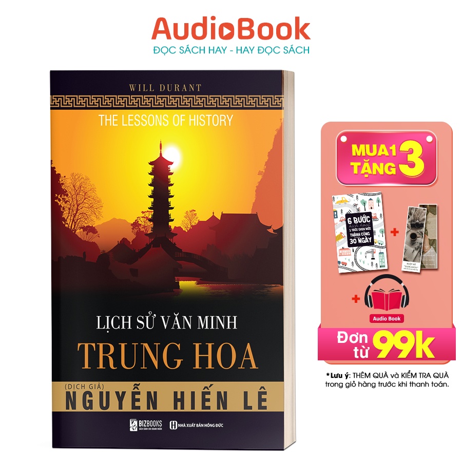 BIZBOOKS - Sách Lịch sử văn minh Trung Hoa