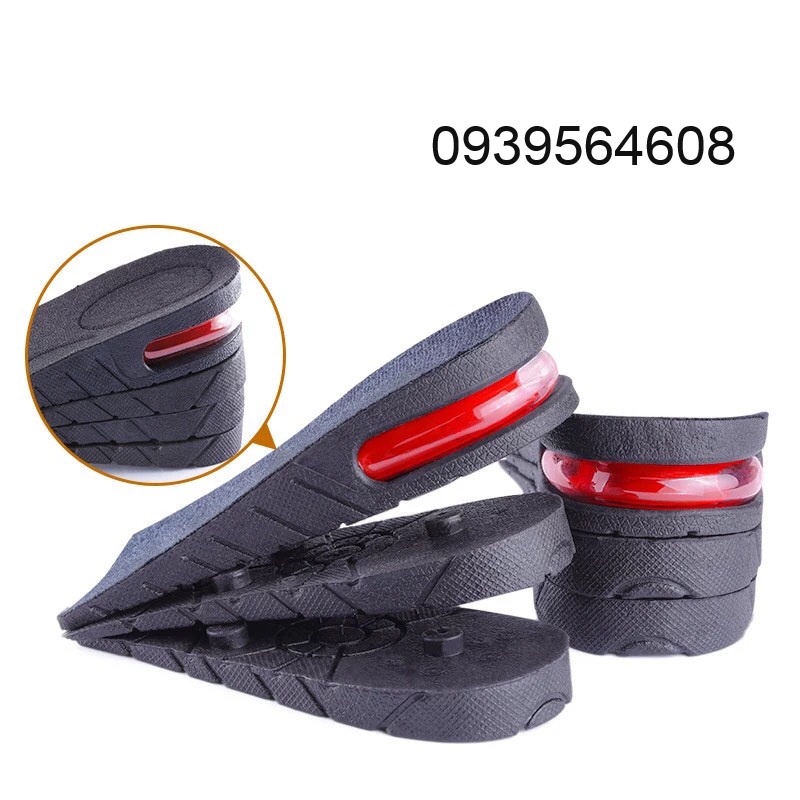 Lót giày tăng chiều cao không khí nửa bàn 3 - 6cm , miếng độn giày