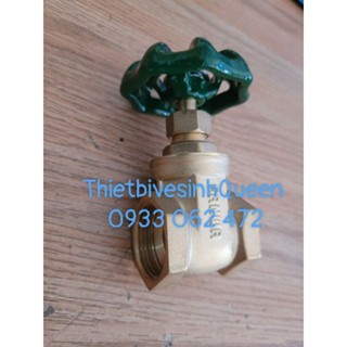 Van khóa ống nước, van khóa đồng cao cấp ren phi 21, 27, 34