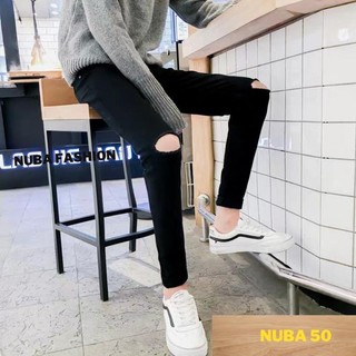 Quần jean dài nam chất vải bò cá tính trẻ trung,NUCA 50