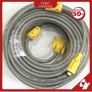 Cáp vga 3+6 arigato 15m 20m 30m cho màn hình ,máy chiếu cao cấp chính hãng arigato ttbo computer