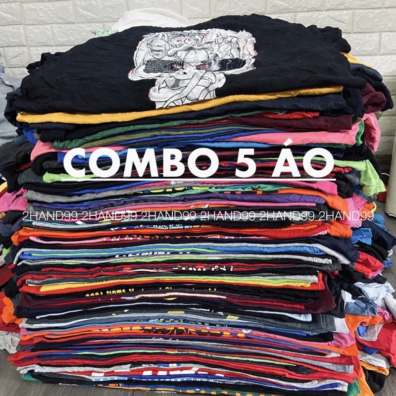 NĂM ÁO SIÊU RẺ - ĐƯỢC CHỌN SIZE - MẪU NGẪU NHIÊN