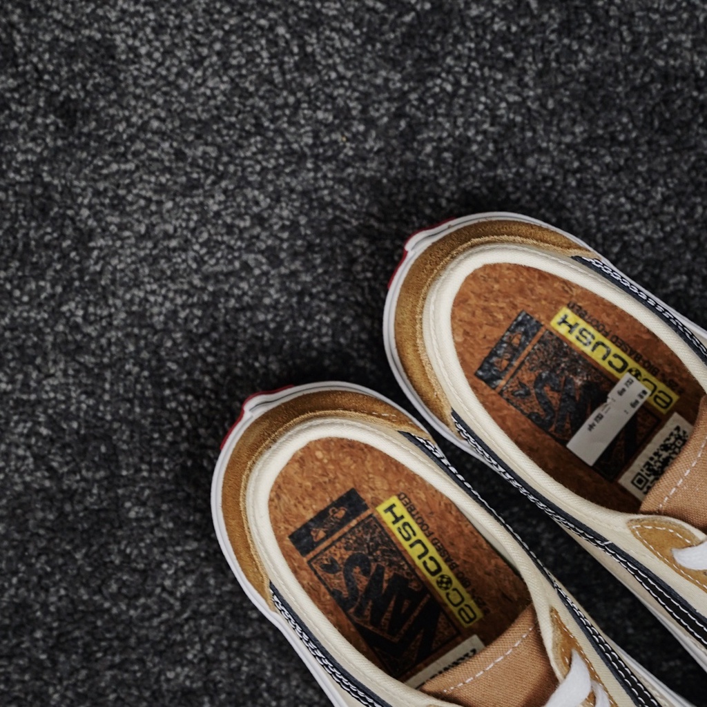 Vans Giày Thể Thao Cổ Thấp Kẻ Sọc Bên Hông Màu Nâu 36 Demon VR3 SF Mã 1848