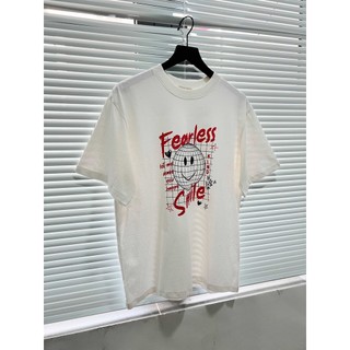 Áo thun tay lửng form oversize Smile | Fearless Tee | Secodee