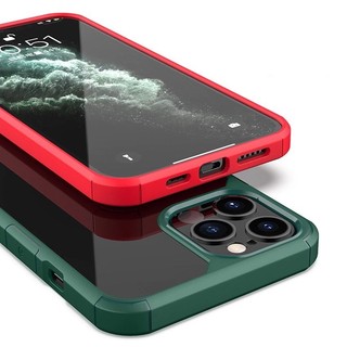 Ốp lưng iPhone 12/ 12 Pro/ 12 Pro Max, ốp chống sốc, ốp chống ố vàng, ốp lưng trong viền màu Likgus