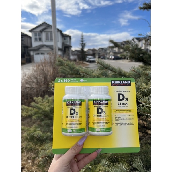 Viên uống vitamin D3 Canada