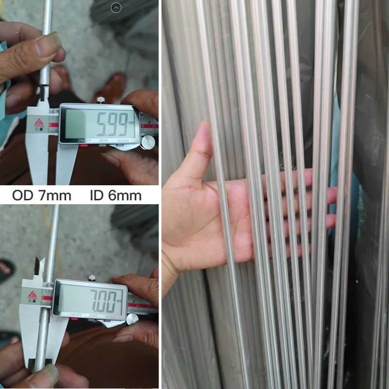 Ống Nhôm Cắt Đường Kính 1mm Đến 950mm Từ 1mm Đến 100mm 35x32x1000mm