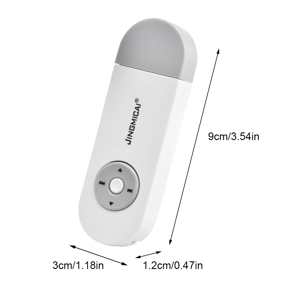 Máy nghe nhạc VIRWIR MP3 có kèm tai nghe 3.5mm 128mb kết nối Micro SD đĩa USB 2.0