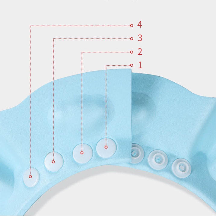 Mũ Chắn Nước Gội Đầu Bảo Vệ Tai Cho Bé
