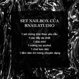 Nailbox 19 - Mẫu nailbox thiết kế B:nailstudio