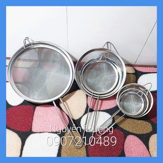Vợt inox - Rây lọc cháo inox