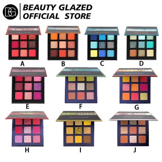  Bảng Phấn Mắt beauty glazed 9 Màu Tông Nhũ Và Lì Trang Điểm Làm Đẹp 