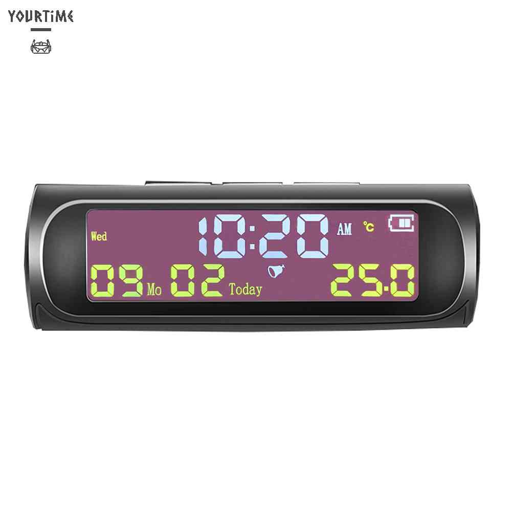 Đồng Hồ Điện Tử Hiển Thị Nhiệt Độ Trên Xe Hơi TPMS