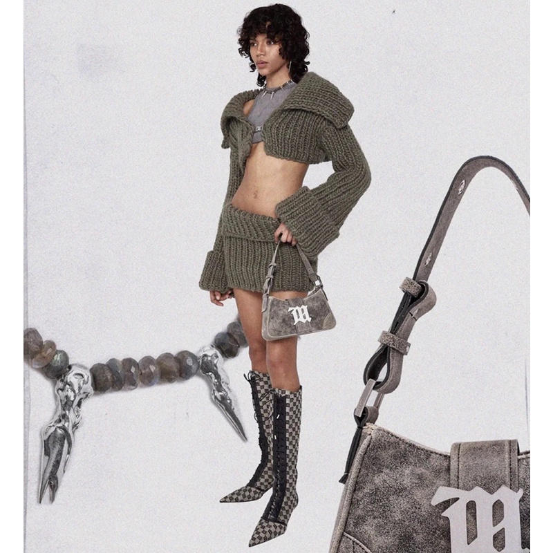 TÚI XÁCH NỮ ĐEO VAI DA LỘN MI SB HV SS22