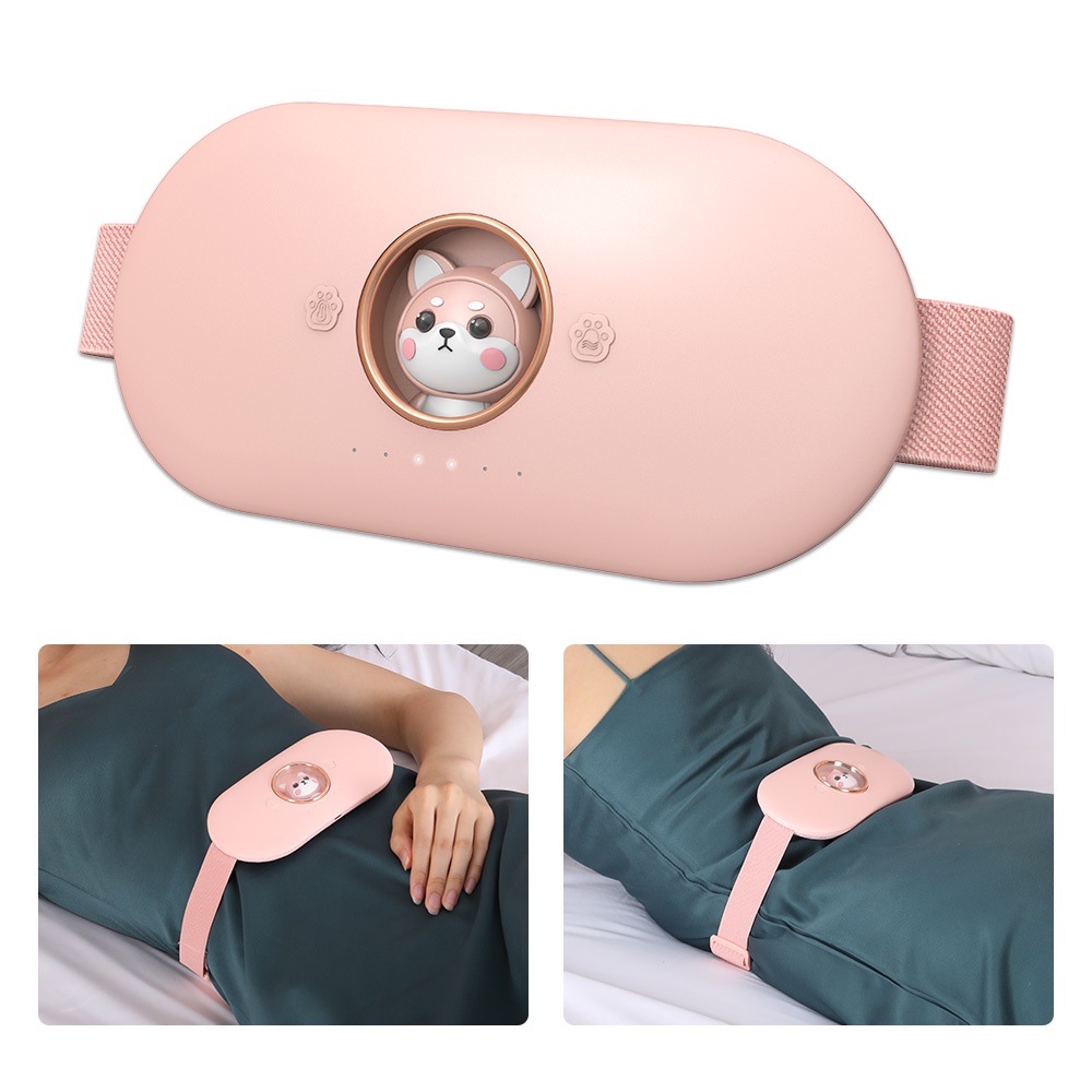 Máy Massage Bụng Kinh Nguyệt,Giảm Đau, Làm Ấm Bụng, Làm Ấm Tử Cung Cho Phụ Nữ Đến Kì Kinh Lisa Beauty