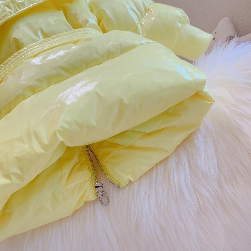 Áo Khoác Độn Bông Dày Dặn Phong Cách Phương Tây Thời Trang Mùa Đông Hàng Mới 2021 Dành Cho Bé Gái HCH6