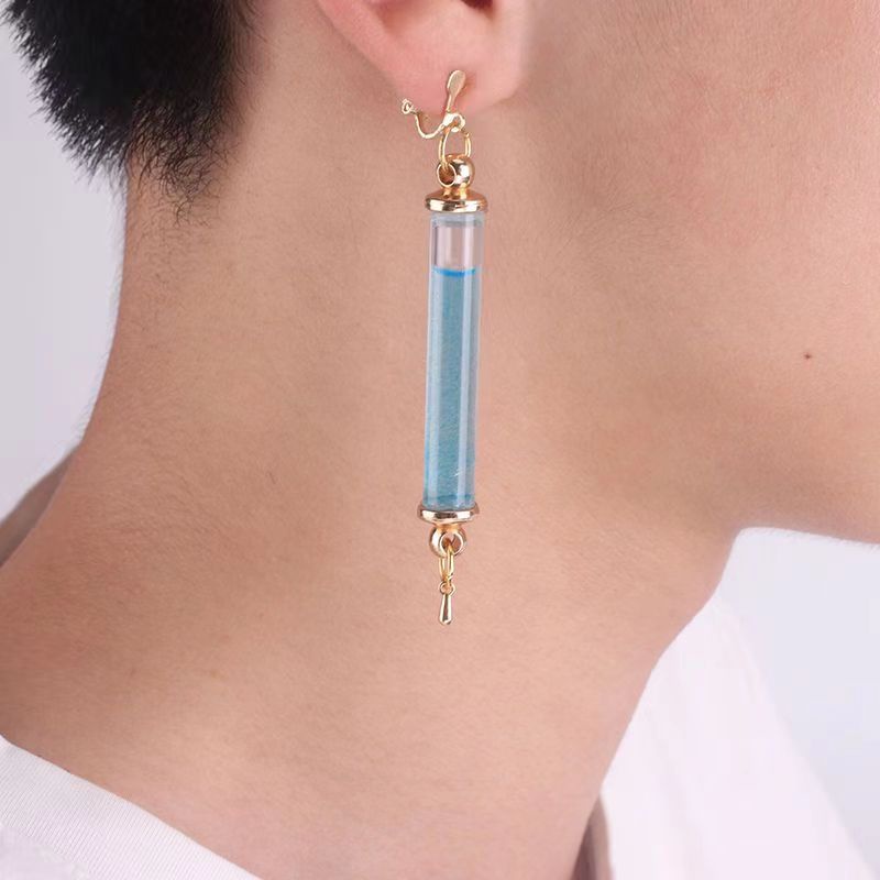 Khuyên Kẹp Vành Tai Hóa Trang Nhân Vật Hoạt Hình Jingyue GenshinImpact Fatui Doctor Dottore