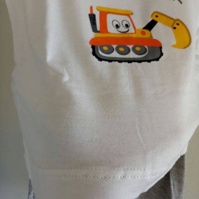 Bộ cộc tay Peapod vải sợi tre mềm mát cho bé trai bé gái