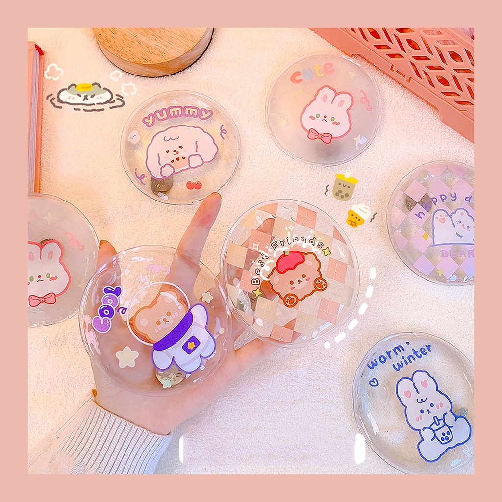 Miếng sưởi mini làm ấm bẻ đồng xu, miếng sưởi giữ nhiệt sử dụng được nhiều lần