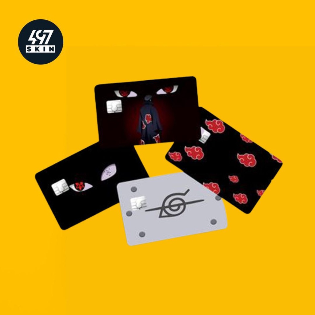 Skin Card Naruto - Miếng Dán ATM, Thẻ Xe, Thẻ Từ, Thẻ Chung Cư,... - Chất Liệu Chống Xước - Chống Nước