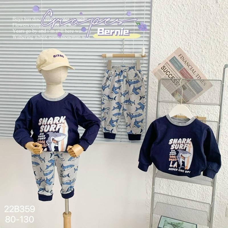 SET BỘ CÁ MẬP CHO BÉ