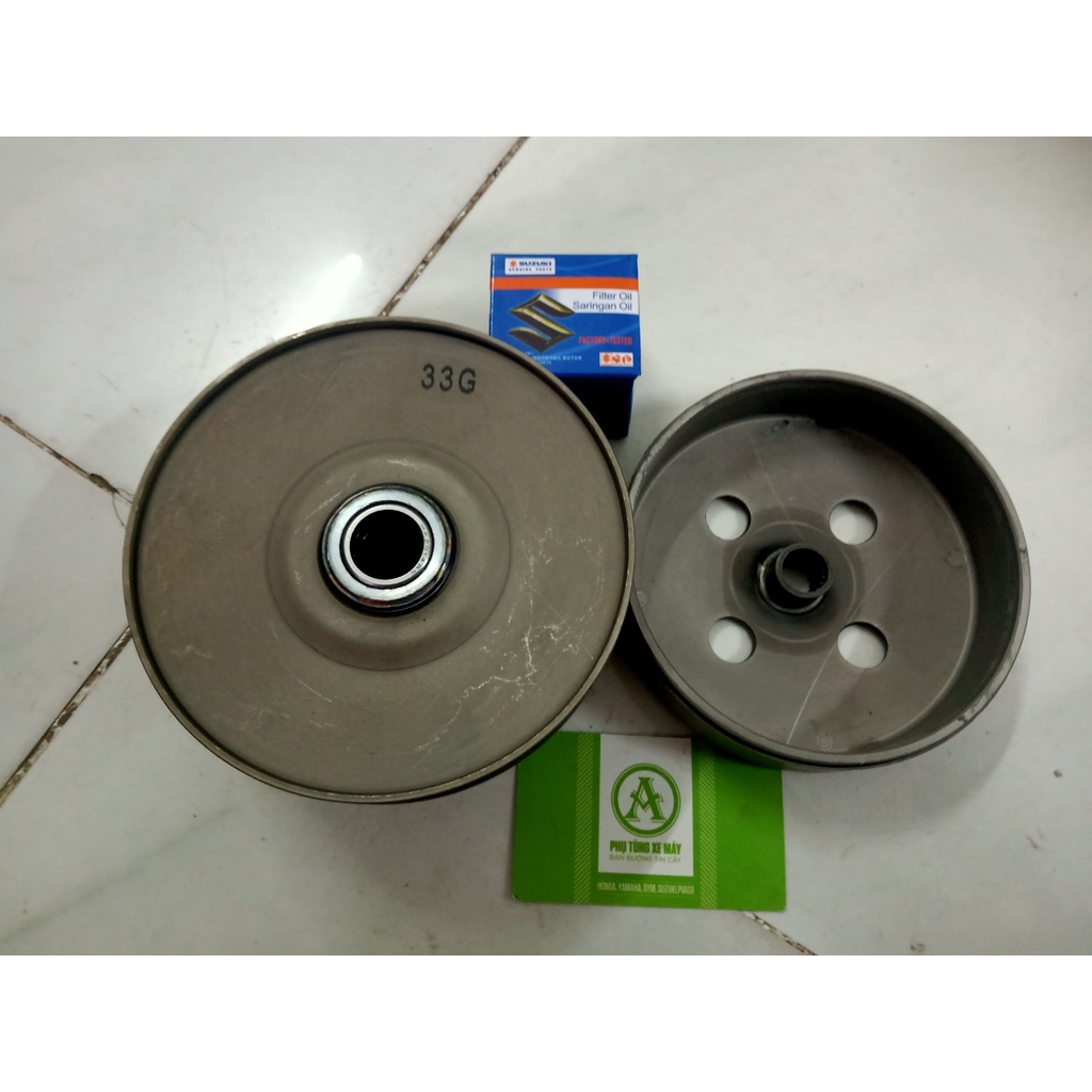 Bộ nồi sau suzuki Hayate 125 - Bộ côn sau hayate