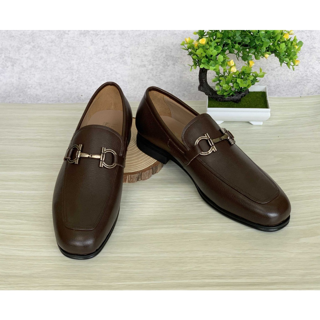 Giày Da Nam Salvatore Ferragamo Cao Cấp GSF04