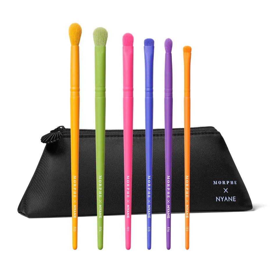 Set cọ Morphe x Nyane Fierce Fairytale cho mắt 6 cây