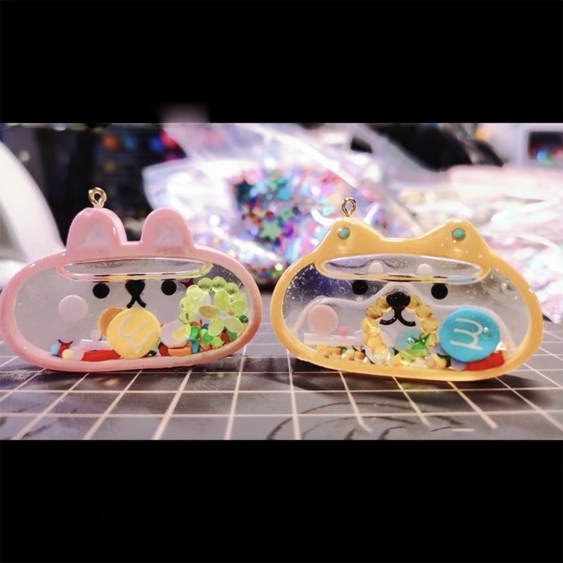 Khuôn Silicone Tạo Hình Cát Chảy Thủ Công Trang Trí Đa Ứng Dụng