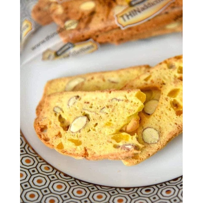 Bánh quy hạnh nhân xoài dừa date 4/2024 ăn kiêng THINaddictives - EDS Hàng Mỹ