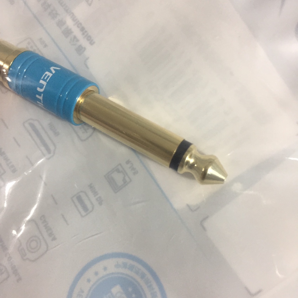 [ 6.5 ra RCA ] Đầu chuyển 6.5mm Male ra RCA Female Vention VDD-C03