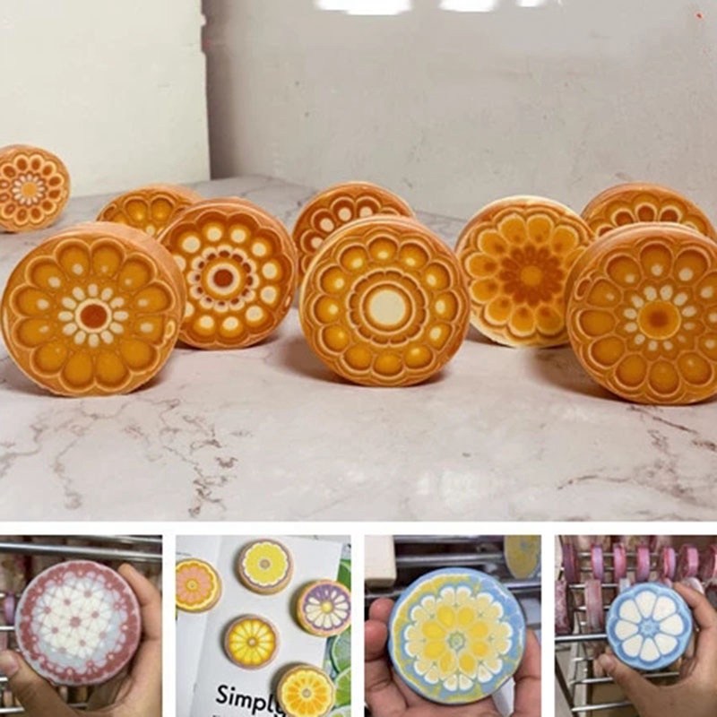 1 Bộ Khuôn Silicone Làm Xà Phòng 1000Ml