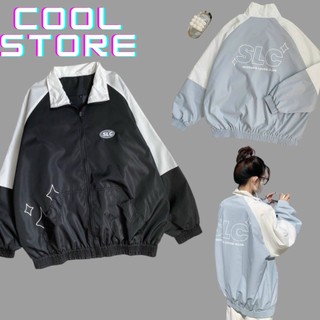 Áo khoác nam nữ chữ SLC siêu đẹp chất dù 2 lớp dày dặn sản phẩm tốt CoolStore 421