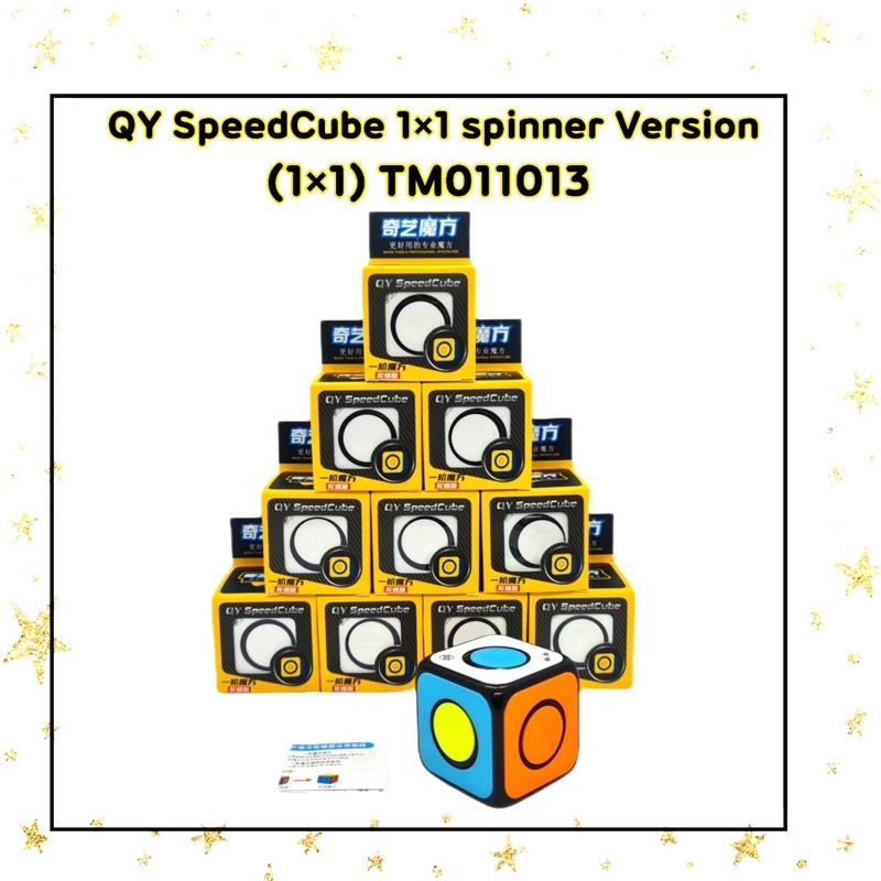 Rubik 's Cube 1x1 QY Speedcube 1x1 spinnerversion Spinner Vận chuyển
