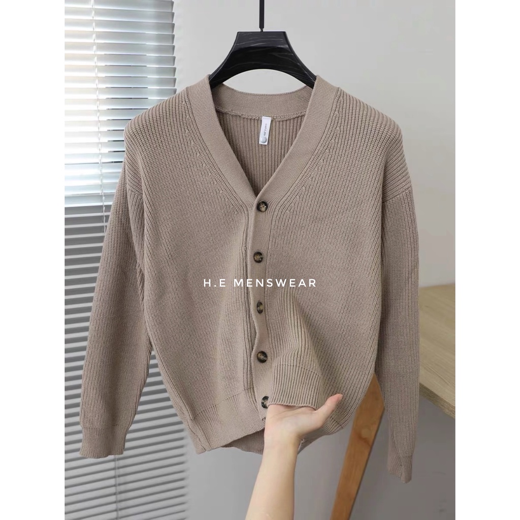 Áo Cardigan Len Dày Phong Cách Hàn Quốc 5 Màu CDG02